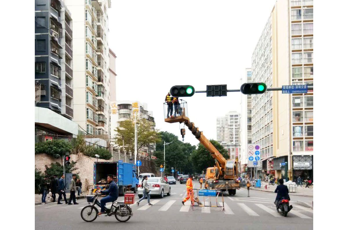 龙华红绿灯路口智能化工程